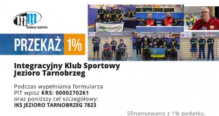 Przekaż „1% dla IKS JEZIORO Tarnobrzeg 