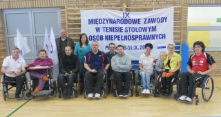 IX Międzynarodowy Turniej Tenisa Stołowego na wózkach inwalidzkich - Puławy 2012