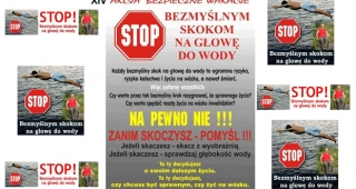 XIV Bezpieczne Wakacje - Stop Bezmyślnym Skokom na Głowę do Wody