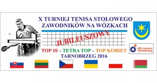 X Turniej Tenisa Stołowego Zawodników na Wózkach 